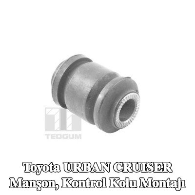 TEDGUM Manşon, kontrol kolu montajı — Toyota Urban Cruiser