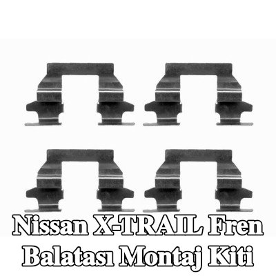 BOSCH Fren balatası montaj kiti — 2002 Nissan X-trail