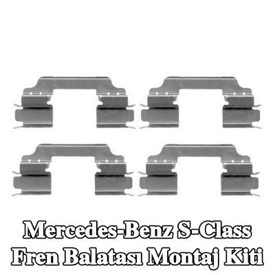 BOSCH Fren balatası montaj kiti — 2016 Mercedes-Benz S-Class