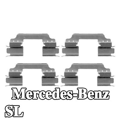 BOSCH طقم تركيب وسادات الفرامل — 2016 Mercedes-Benz Sl