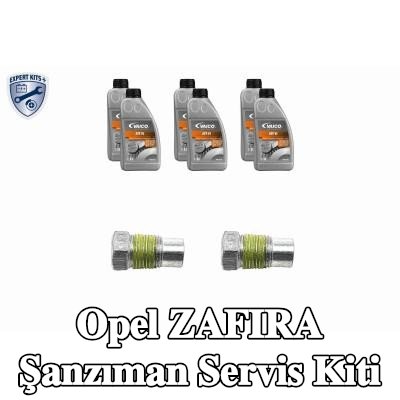 VAICO Aksesuarlarla birlikte şanzıman servis kiti, yağ tahliye tapalı, standart yağ değişimi için yağ miktarı ile — 2019 Opel Zafira