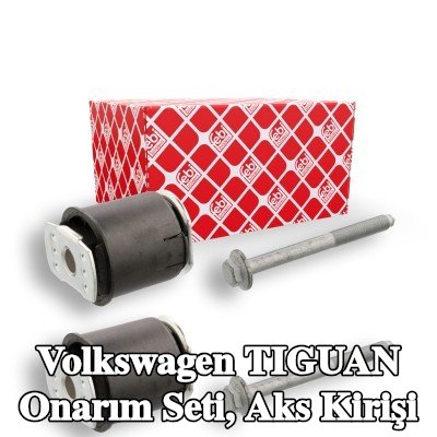 FEBI BILSTEIN Onarım Seti, ön aks kirişi, Arka Aks Sol, Arka Aks Sağ, cıvata/vida ile — Volkswagen Tiguan