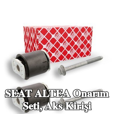 FEBI BILSTEIN Onarım Seti, ön aks kirişi, Arka Aks Sol, Arka Aks Sağ, cıvata/vida ile — SEAT Altea