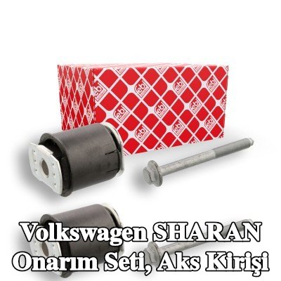 FEBI BILSTEIN Onarım Seti, ön aks kirişi, Arka Aks Sol, Arka Aks Sağ, cıvata/vida ile — Volkswagen Sharan
