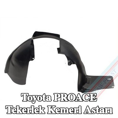 REZAW PLAST Tekerlek kemeri kaplaması Sol Ön, Plastik — 2014 Toyota Proace