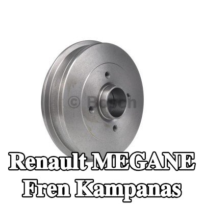 BOSCH Arka aks fren kampanası, 234mm, tekerlek yatağı olmadan — 2002 Renault Megane