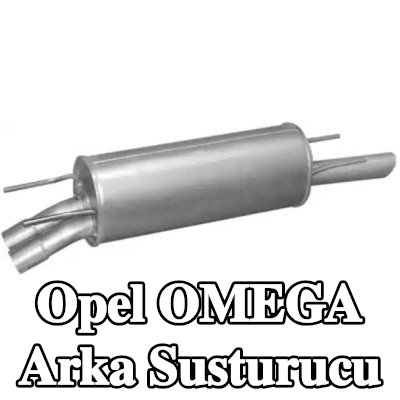 POLMO Arka susturucu — Opel Omega