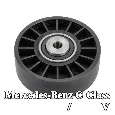 MEYLE بكرة الانحراف/التوجيه, حزام V-ribbed بجودة ORIGINAL, Outer Diameter: 80mm — 1994 Mercedes-Benz C-Class