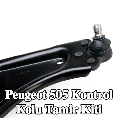 RIDEX Kontrol kolu tamir kiti Ön Aks Sol, Ön Aks Sağ, kilit vidası seti ile, bağlantı çubuğu olmadan — Peugeot 505