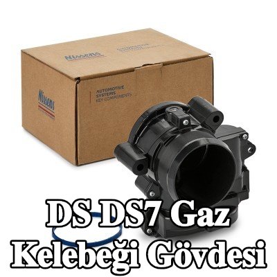 NISSENS Gaz kelebeği gövdesi Kontrol Ünitesi/Yazılımı eğitilmeli/güncellenmelidir, sensörlü, vakum baypas olmadan — DS Ds7