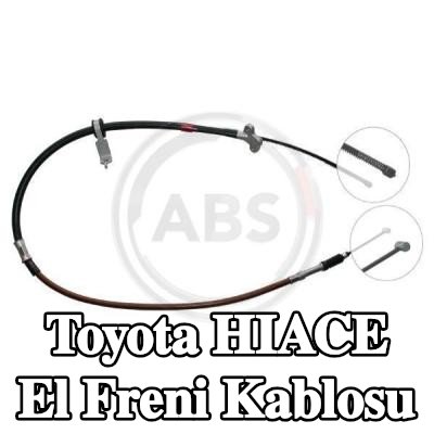 A.B.S. El freni kablosu 1382mm — 1990 Toyota Hiace