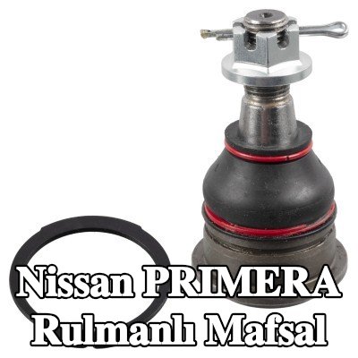 FEBI BILSTEIN Ön Sol Aks Bilyeli Mafsal, Ön Aks Sağ, taç somun ve çatal pimli, tutma halkası — Nissan Primera