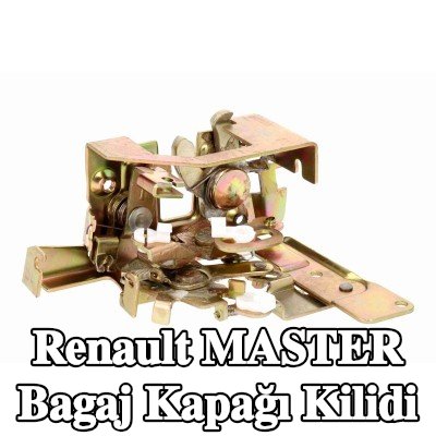 VEMO Arka kapak kilidi Orta, Araç Arka Kapısı — 2002 Renault Master