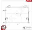 ESEN SKV Kurutuculu klima kondansatörü — 2012 Toyota Hilux (7)