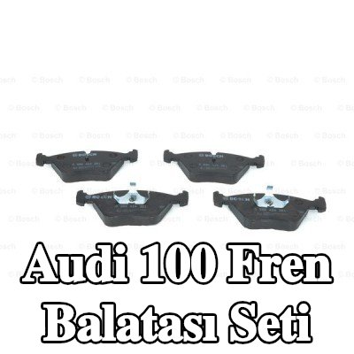 BOSCH Fren balatası seti 18, 5mm, gıcırtı önleyici plaka ile, piston klipsli — 1990 Audi 100