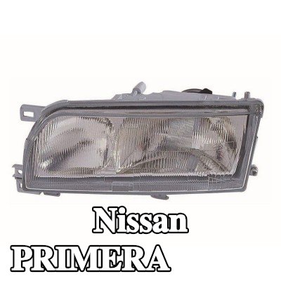 ABAKUS المصباح الأمامي الأيسر, H3, H4, H4/H3, بدون لمبة — 1990 Nissan Primera