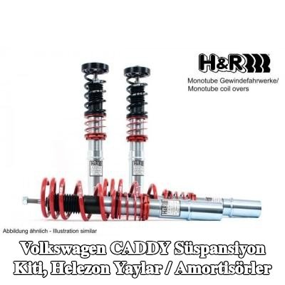 H&R Süspansiyon kiti, helezon yaylar / amortisörler — 2012 Volkswagen Caddy