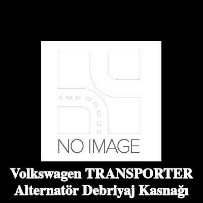 BOSCH Aksesuarlı alternatör debriyaj kasnağı — 2017 Volkswagen Transporter