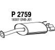 VEGAZ Arka susturucu Arka — 2012 Honda Civic (2)