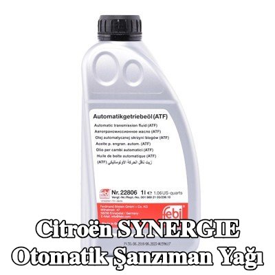 FEBI BILSTEIN Otomatik şanzıman yağı — Citroën Synergie