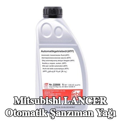 FEBI BILSTEIN Otomatik şanzıman yağı — Mitsubishi Lancer