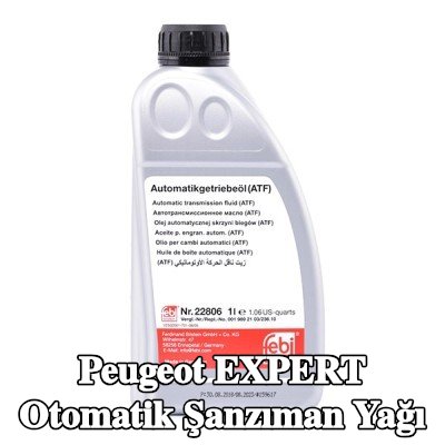 FEBI BILSTEIN Otomatik şanzıman yağı — Peugeot Expert