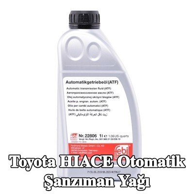 FEBI BILSTEIN Otomatik şanzıman yağı — 2000 Toyota Hiace
