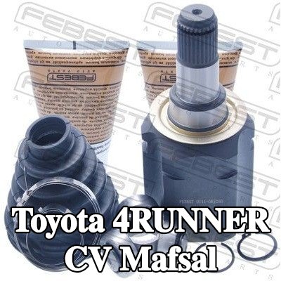 FEBEST CV mafsalı Ön Aks, şanzıman tarafında — Toyota 4runner