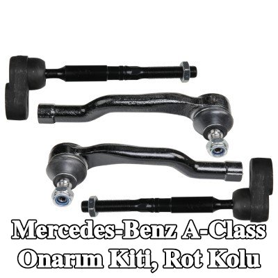 RIDEX Onarım Kiti, bağlantı çubuğu Ön Aks Sol, Ön Aks Sağ, aks mafsalı ile birlikte — 2012 Mercedes-Benz A-Class