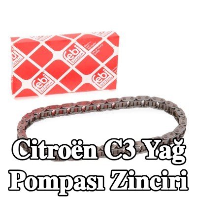 FEBI BILSTEIN Yağ pompası zinciri — 2012 Citroën C3