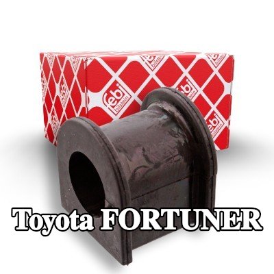 FEBI BILSTEIN جلبة قضيب مانع للانقلاب المحور الأمامي, 29mm, مطاط — Toyota Fortuner