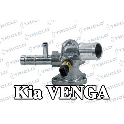 TRICLO غلاف الثرموستات مع الحشية/المانع للتسرب, مع جهاز استشعار, بدون منظم الحرارة — Kia Venga