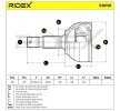 RIDEX Tekerlek tarafı CV mafsal kiti — DS Ds5 (7)