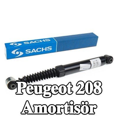 SACHS Amortisör Gaz Basınçlı, Teleskopik Amortisör — Peugeot 208
