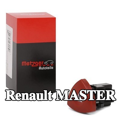 METZGER مفتاح ضوء التحذير من الخطر — 2011 Renault Master