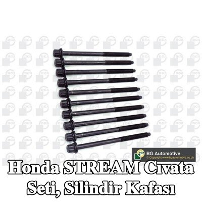 BGA Cıvata Kiti, silindir kafası M11 — Honda Stream