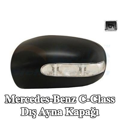 VAN WEZEL Dış ayna kapağı — 2003 Mercedes-Benz C-Class