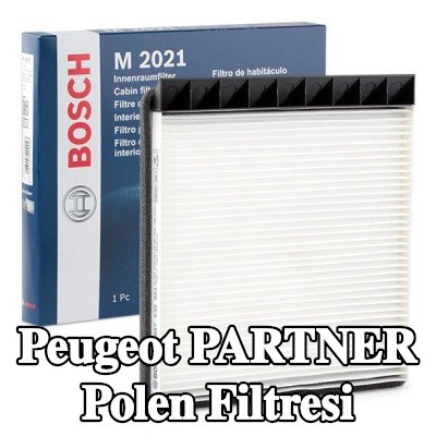 BOSCH Polen filtresi Partikül Filtresi — 2002 Peugeot Partner