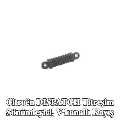 FEBI BILSTEIN Titreşim Sönümleyici, V-kanallı kayış — Citroën Dispatch