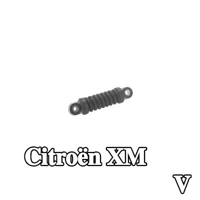 FEBI BILSTEIN مثبط الاهتزاز، حزام مضلع على شكل V — Citroën Xm