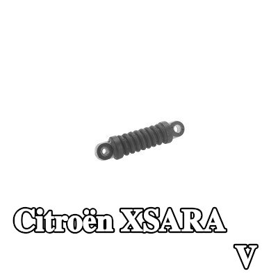 FEBI BILSTEIN مثبط الاهتزاز، حزام مضلع على شكل V — Citroën Xsara