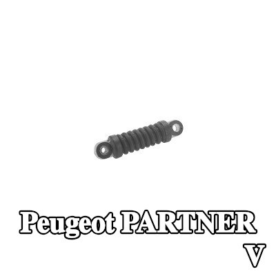 FEBI BILSTEIN مثبط الاهتزاز، حزام مضلع على شكل V — 2000 Peugeot Partner