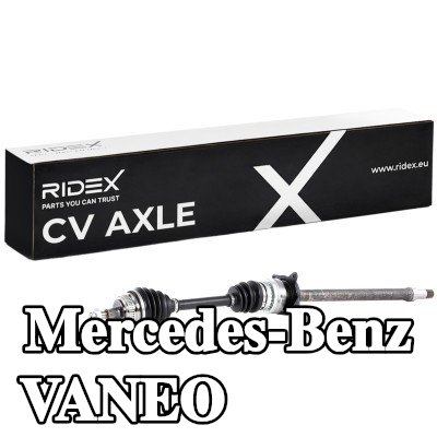 RIDEX عمود الدفع للمحور الأمامي الأيمن, يمين, 954mm — Mercedes-Benz Vaneo