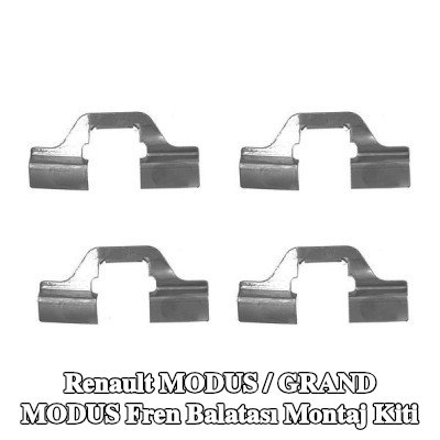 BOSCH Fren balatası montaj kiti — Renault Modus / Grand Modus