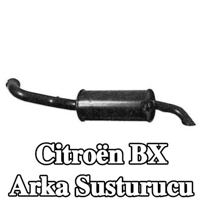 VEGAZ Arka susturucu 950mm — 1990 Citroën Bx