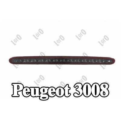ABAKUS مصباح الفرامل الثالث في الوسط — 2012 Peugeot 3008
