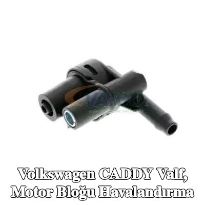 VAICO Valf, motor bloğu havalandırma Silindir Kafası, Orijinal VAICO Kalitesi — 2005 Volkswagen Caddy