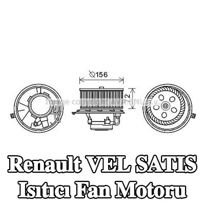 PRASCO Isıtıcı fan motoru — Renault Vel Satis