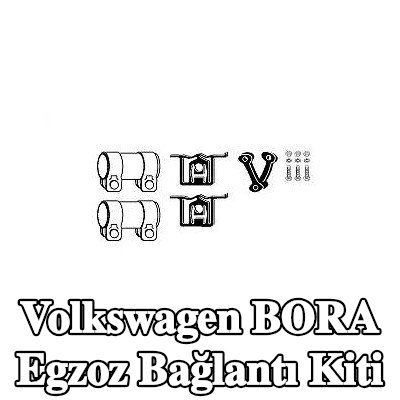 VEGAZ Egzoz bağlantı kiti — 2002 Volkswagen Bora