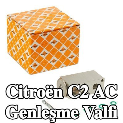 NRF Conta/sızdırmazlık elemanlı AC genleşme valfi — Citroën C2